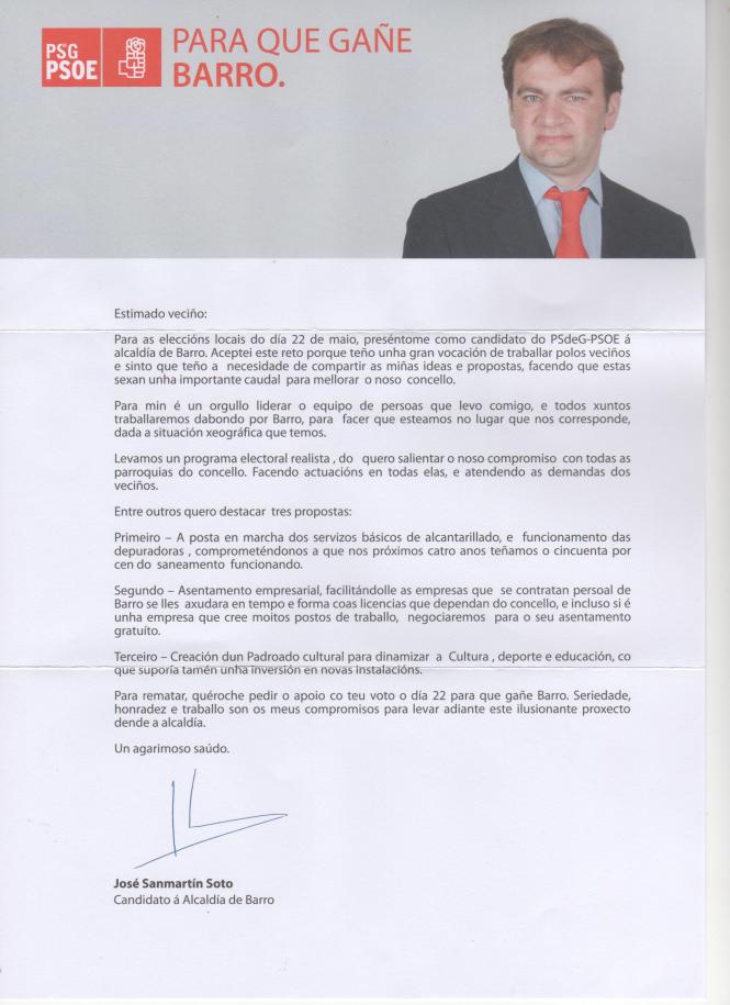 carta sanmartin