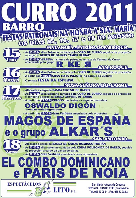 cartel curro 2011