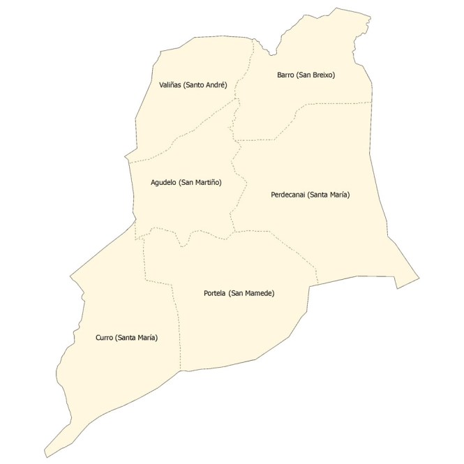 mapa barro pontevedra
