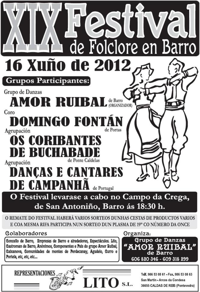 XIX FESTIVAL DE FOLCLORE EN BARRO