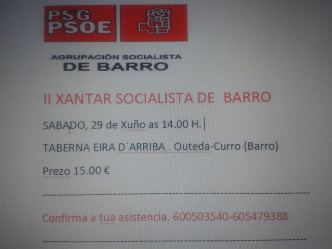 XANTAR SOCIALISTA