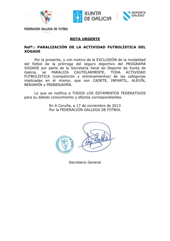 federacion galega de futbol