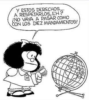 mafalda dereitos do neno