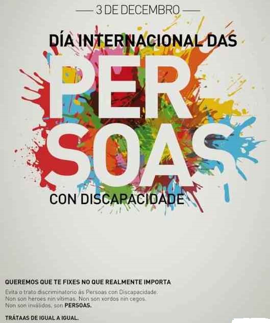 Día Internacional das Persoas con Discapacidad