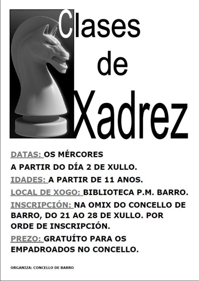 CLASES DE XADREZ