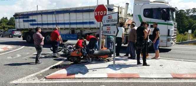 accidente moto