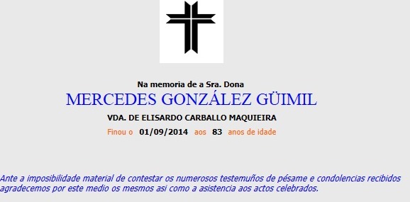 MERCEDES GONZALEZ GUIMIL