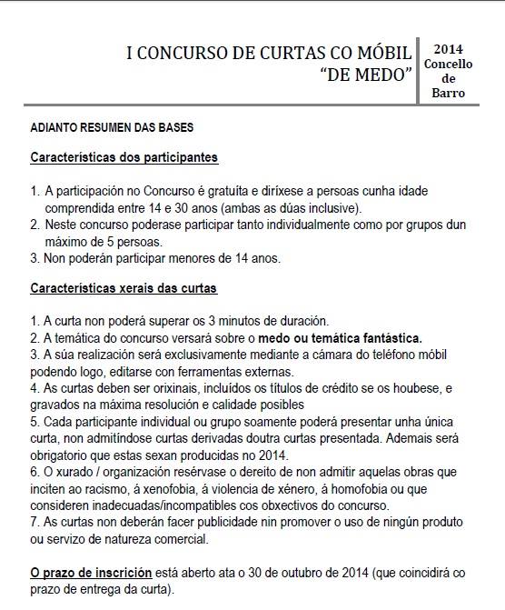 concurso de curtas