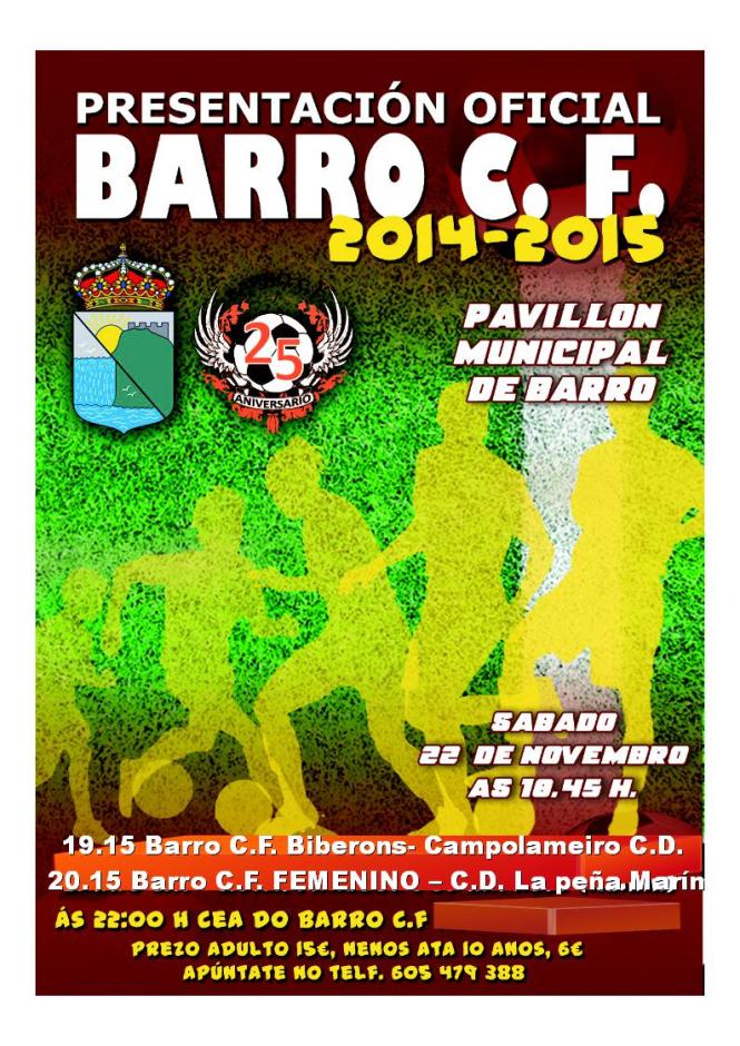 PRESENTACION 2014-15 BARRO C