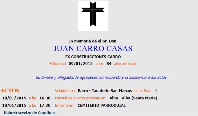 juan carro casas