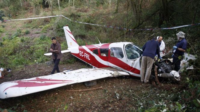 AVIONETA ACCIDENTE