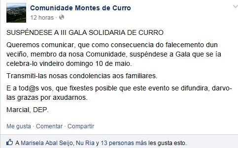 gala solidaria curro