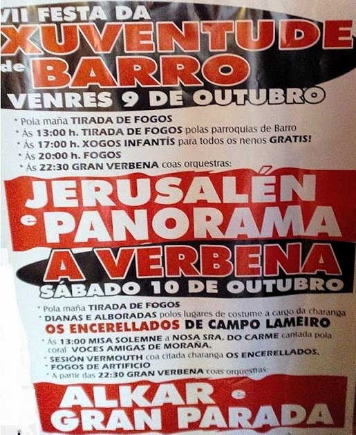 novas DE BARRO FESTA DA XUVENTUDE