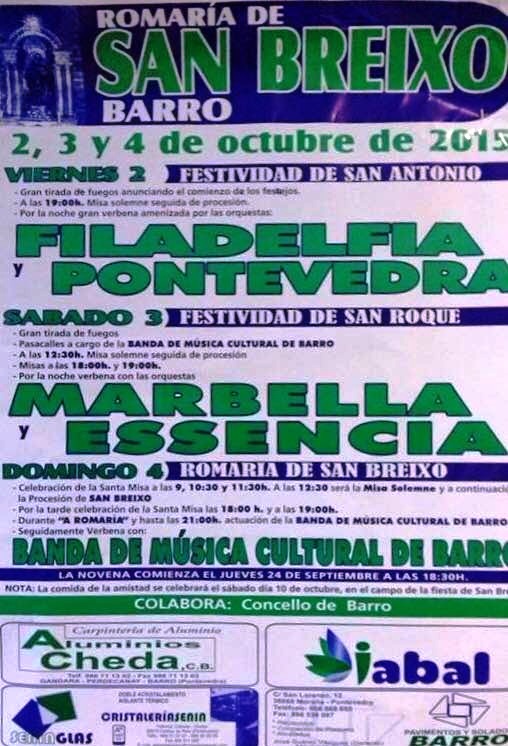 novas DE BARRO SAN BREIXO