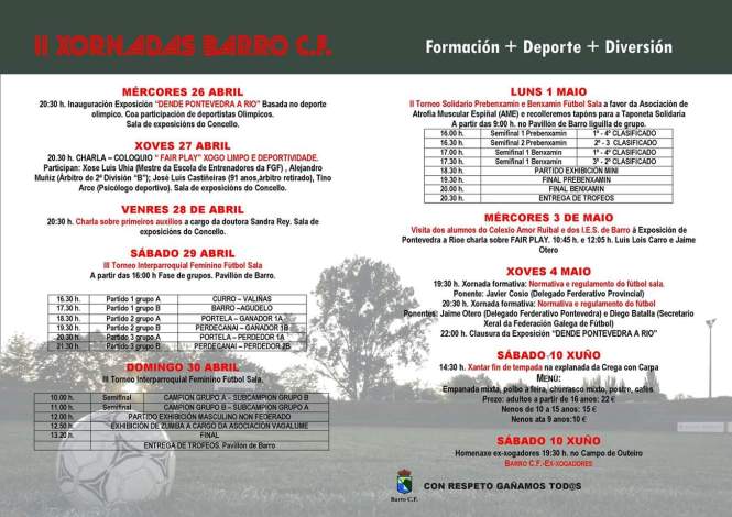 xornadas futbol barro