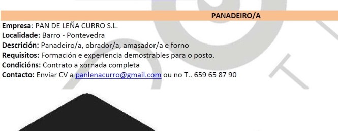 traballo en curro barro